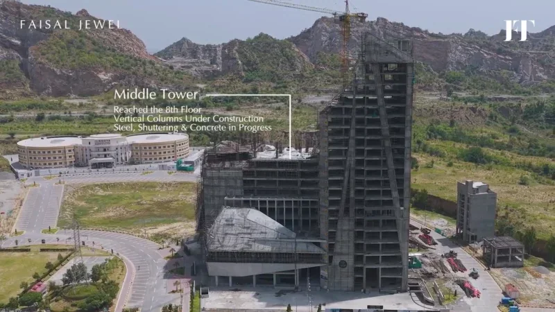 Faisal Jewel — construction progress 1