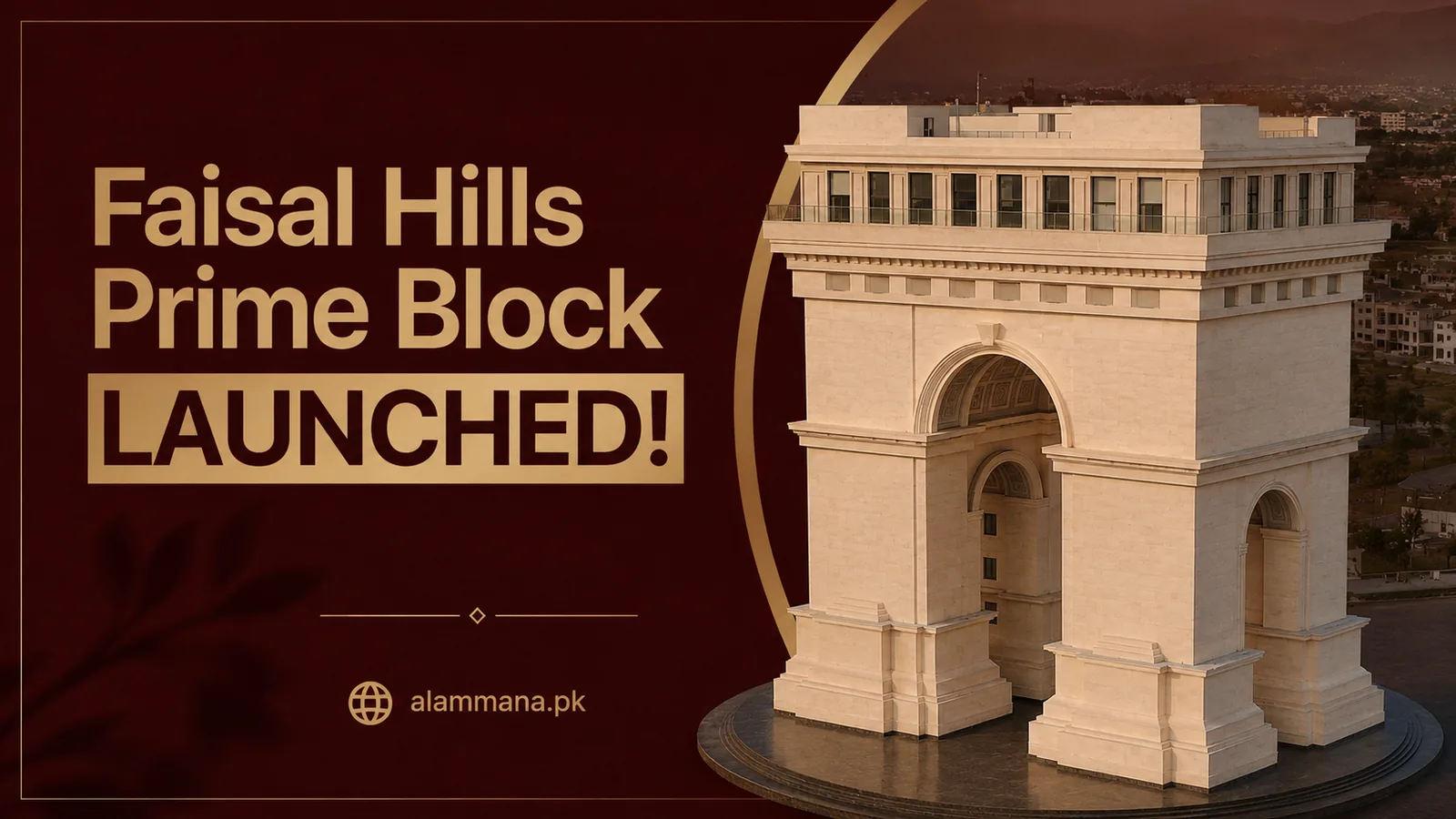 Faisal Hills — Prime Block — Faisal Hills, Main G.T. Road, Taxila